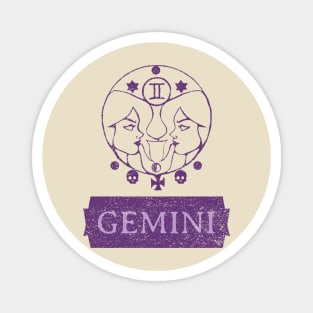 Gemini Zodiac sign Magnet